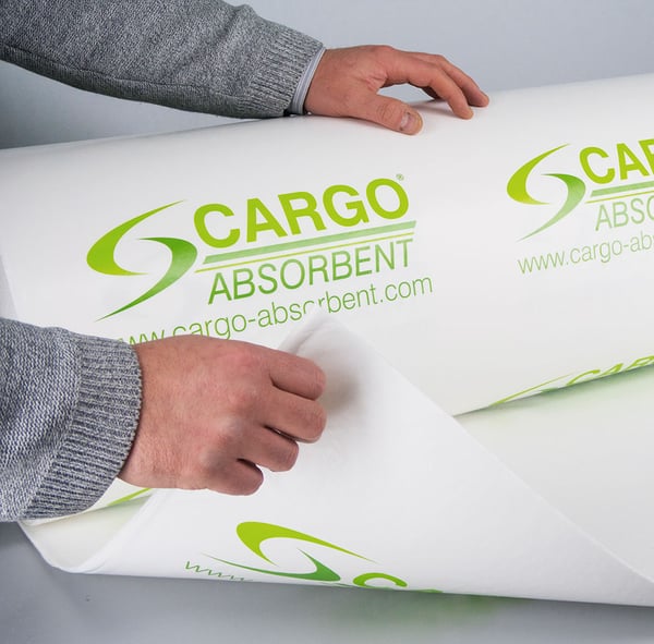 Cargo Absorbent for lining shipping containers