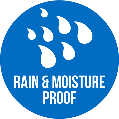 Rain and moisture proof polythene sheeting for air cargo