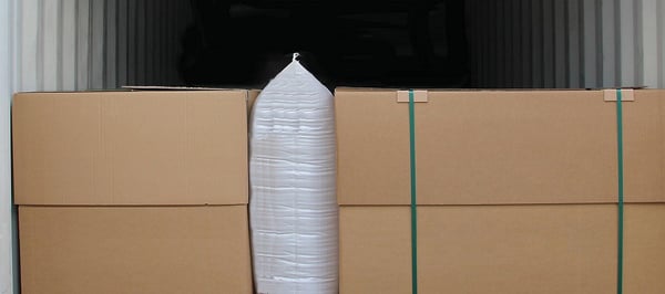 Dunnage bag in container