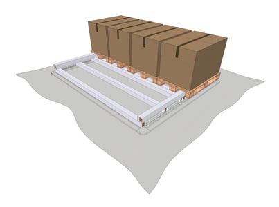 Spreader boards and beams for air freight