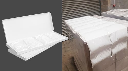 Gel Ice packs for keeping palletised loads chilled