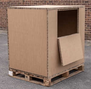 Honeycomb thermal pallet container-1