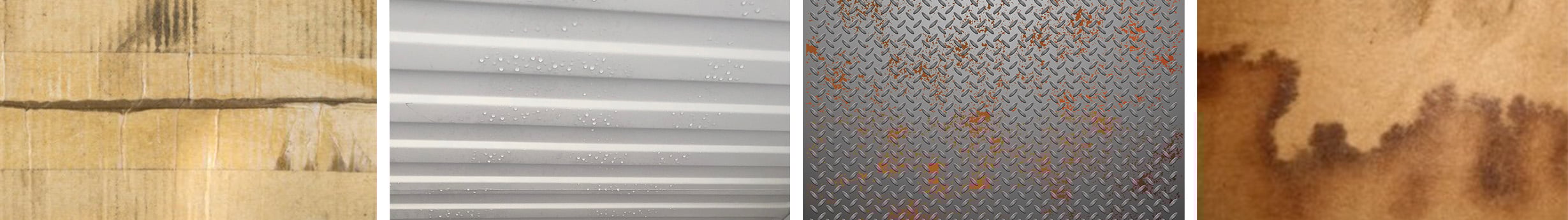 Montage of container rain damage2