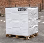 White-thermal-pallet-cover